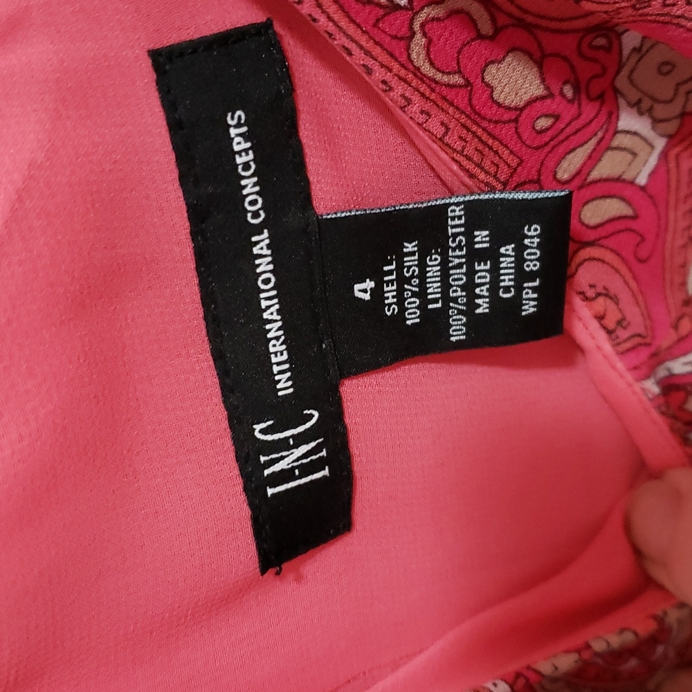 INC Ruffles summer spaghetti strap - Picture 3 of 3